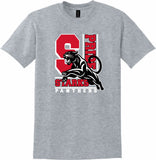STARKS SPIRIT 2026-2027 SPORTS GREY COTTON SHORT SLEEVE DESIGN 1 ***FIRST ORDER***