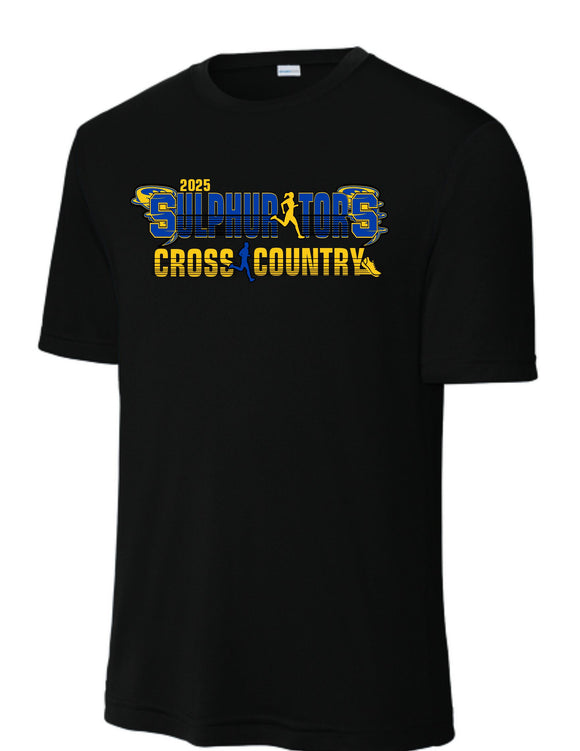 SHS CROSS COUNTRY BLACK WICKING 2025-2026