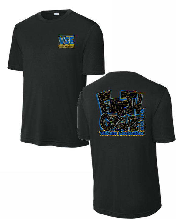 VSE 5TH GRADE 2025/2026 POLYESTER WICKING TEE