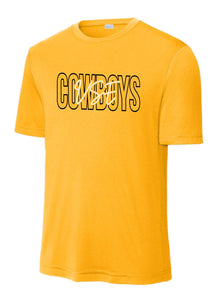 VSE 2025/2026 SPIRIT SHIRTS GOLD SHORT SLEEVE WICKING TEES ***SECOND ORDER***