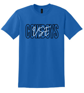 VSE 2025/2026 SPIRIT SHIRTS ROYAL BLUE SHORT SLEEVE COTTON TEE ***SECOND ORDER***