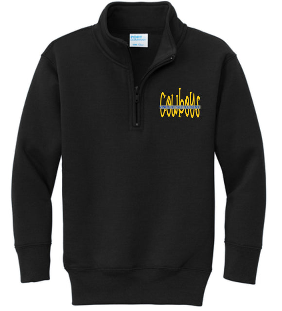 VSE 2025/2026 SPIRIT SHIRTS BLACK 1/4 ZIP SWEAT SHIRT ***THIRD ORDER***