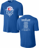 VHS BOYS BASKETBALL 2025-2026 ROYAL BLUE WICKING SHORT SLEEVE