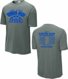 VHS GIRLS BASKETBALL 2025-2026 GREY CONCRETE HEATHER WICKING SHORT SLEEVE