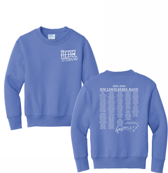 WW LEWIS BAND CAROLINA BLUE SWEATSHIRT 50/50 TEE 2025/2026