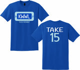 *** KWWL 8TH GRADE NEWS TEAM ONLY*** ROYAL SHORT SLEEVE SHIRT 2026-2027