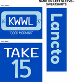 ***KWWL 8TH GRADE NEWS TEAM ONLY*** ROYAL SWEAT SHIRT 2026-2027