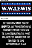 WW LEWIS SOCIAL STUDIES- BLACK 50/50 SHORT SLEEVE 2026
