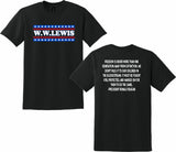 WW LEWIS SOCIAL STUDIES- BLACK 50/50 SHORT SLEEVE 2026