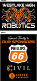 WESTLAKE ROBOTICS BLACK 50/50 SHORT SLEEVE TEE 2026