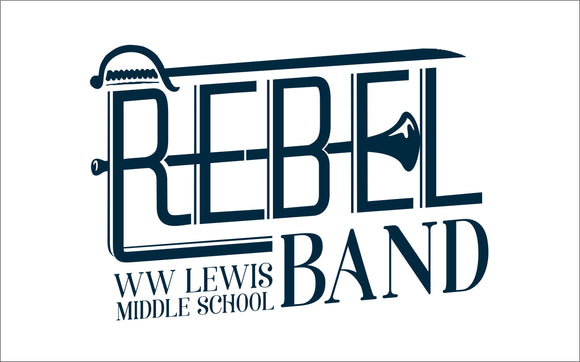 WW LEWIS BAND CAR DECAL 2025/2026